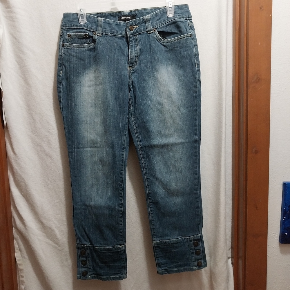 Daisy Fuentes Cropped Jeans